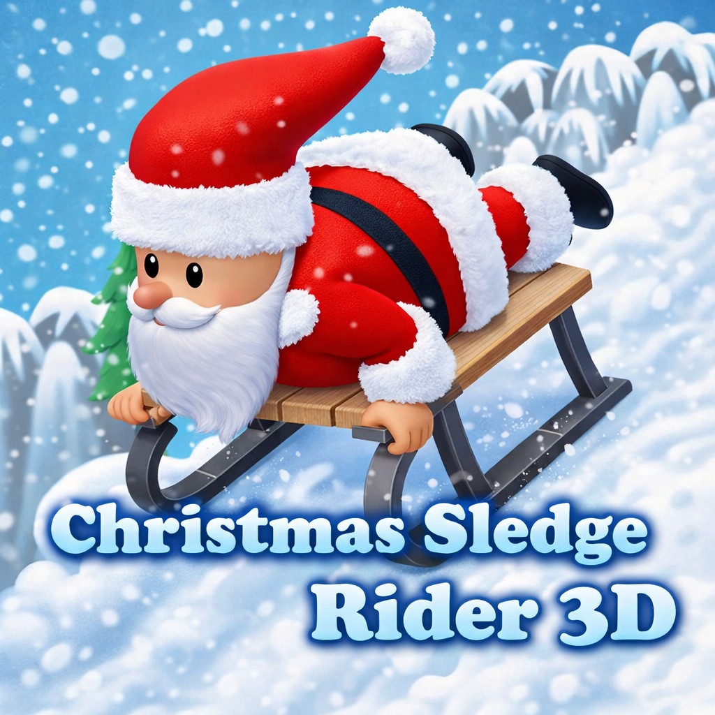 Christmas Sledge Rider 3D game thumbnail