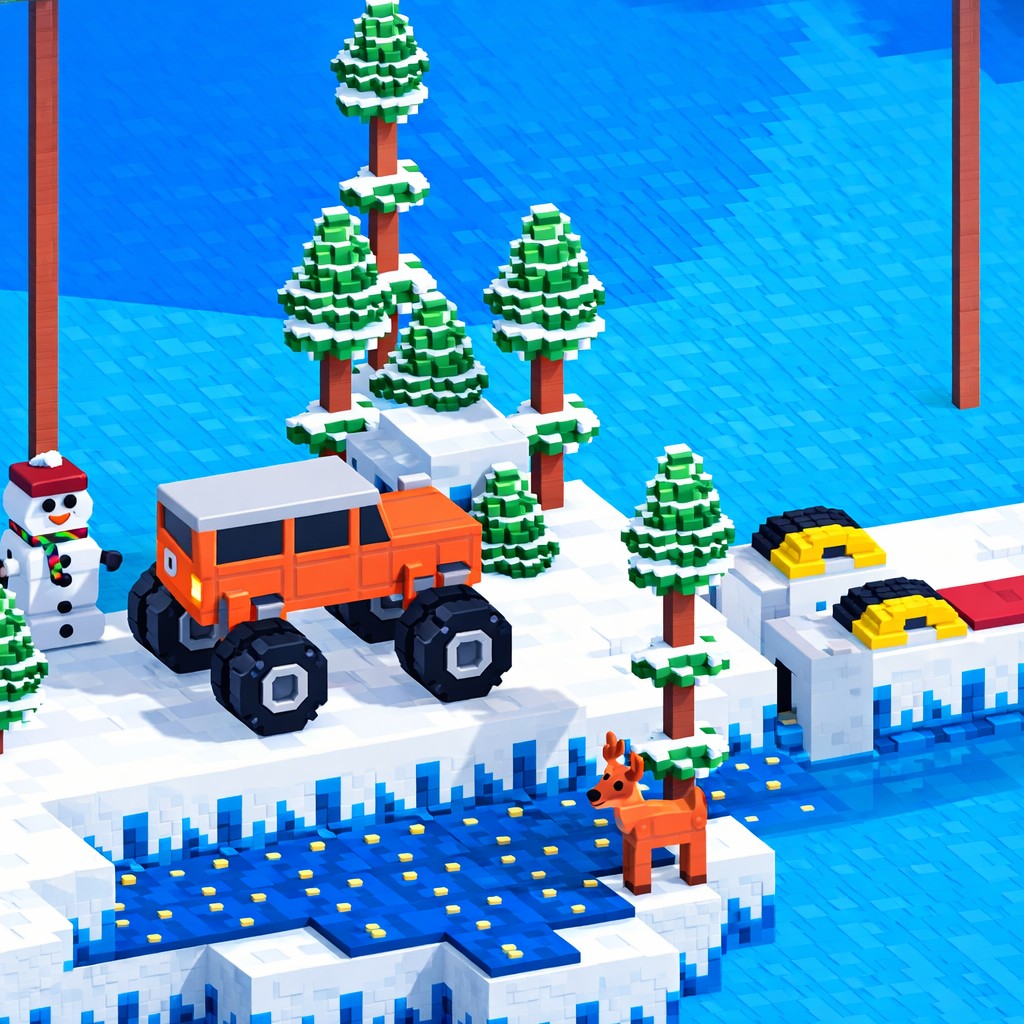 Drive Mad Winter game thumbnail